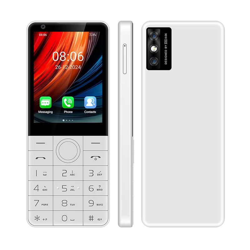 DOOV R77 Pro Touch Screen 4G Mobile Phone Google 2.8“ Screen 3GB+32GB Android13 5MP Whatsapp Multi Language Keyboard Cellphone