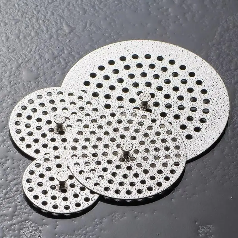 304 Stainless Steel Floor Drain Cover Anti Clog Rust Proof Perfect For Bathroom Kitchen Laundry Room Use