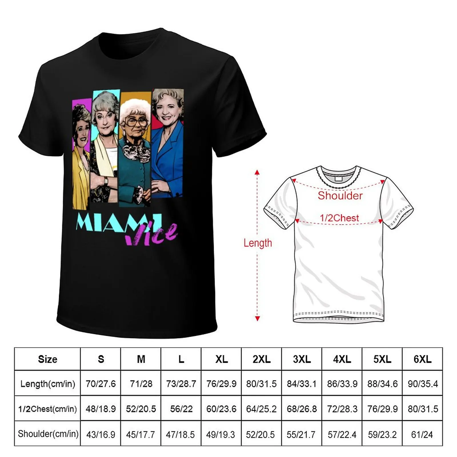Miami Vice T-Shir T-Shirt t shirt custom print T-Shirt
