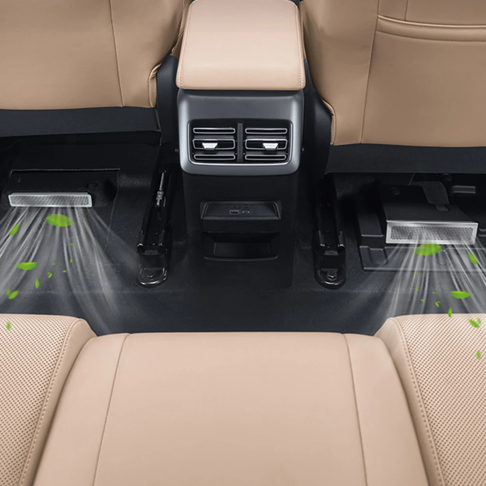 

2 шт. для 2020-2025 BYD Song Pro DM-i, маска для сиденья под воздуховыпускным отверстием, принадлежности для модификации интерьера, защитная крышка из нержавеющей стали