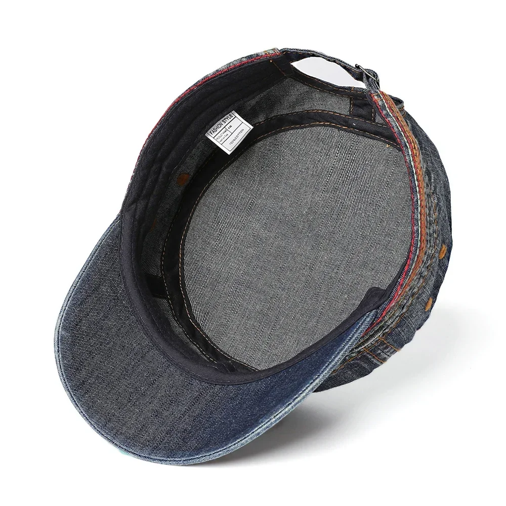 TOHUIYAN Unisex Military Hat Casual Cotton Army Cap Spring Summer Bone Gorras Cadet Hats Fashion Men Women Visors Being Headwear
