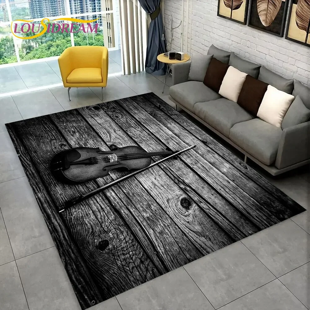 

Классический коврик для скрипки, музыкальный коврик, ковер для дома, гостиной, спальни, дивана, коврик для кухни, детский нескользящий напольный коврик