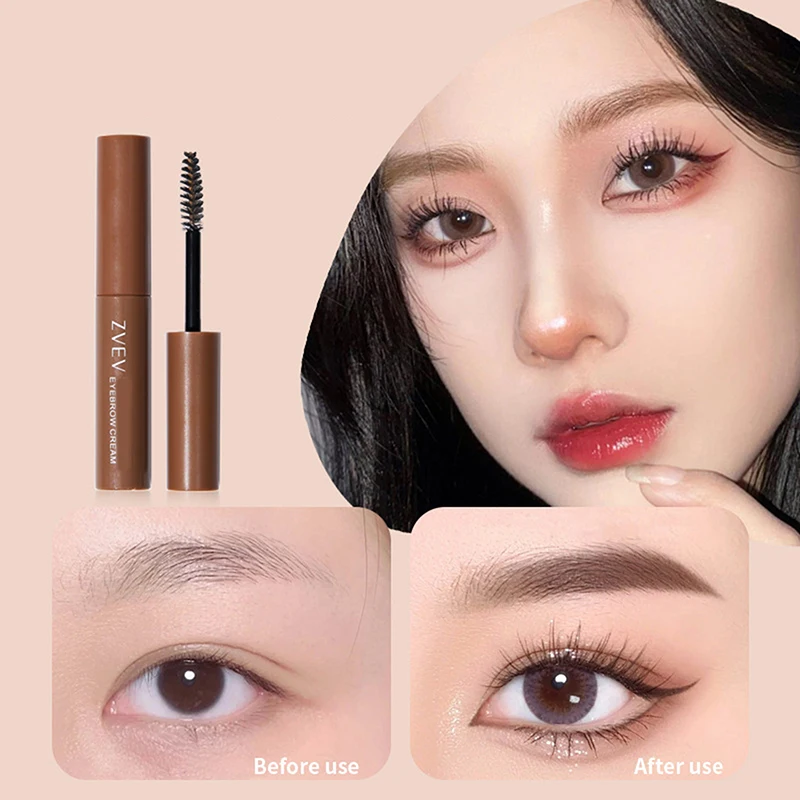 Natural Brown Gray Waterproof Tint Eyebrow Gel Makeup Long Lasting Eye Brow Enhancers Liquid Gel Tear Wear Easy Cosmetics Beauty