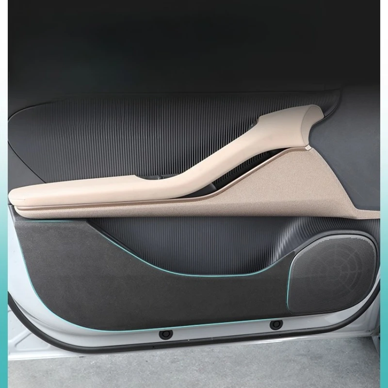 

For NIO EC7ET5TES7ET7 Flip Leather Door Anti-kick Pad ES6EC6ES8 Door Panel Protective Pad Modification Interior Accessories