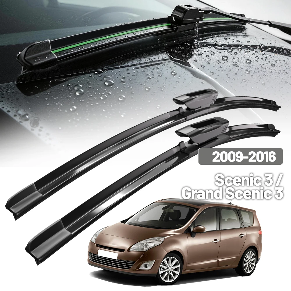 

Wiper Front Wiper Blades For Renault Scenic 3 / Grand Scenic 3 2009 - 2016 Windshield Windscreen Window 30"26"