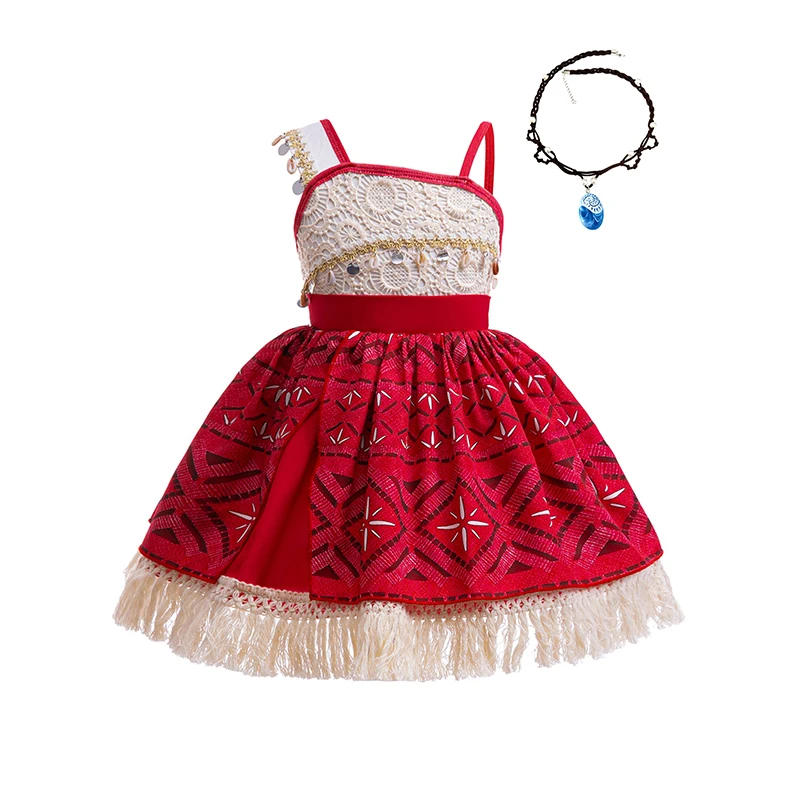 Little Girl Carnival Princess Cosplay Dress Up Adventure Costumes Accessories Set Outfit Fancy Birthday Party Summer Dress 1-10Y