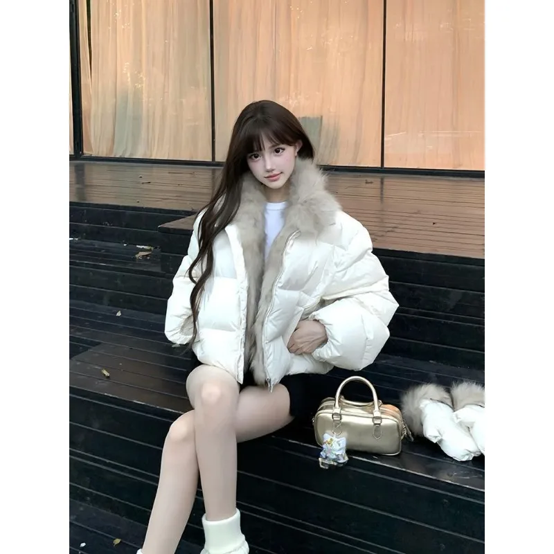 الكورية الأسرة الغنية ابنة الرياح أفخم الخبز القطن وسادة مبطنة المرأة شتاء جديد البيج الدافئة القطن وسادة مبطنة رائعة