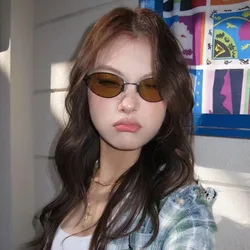 Korean Retro Sunglasses Women Cool Street Shot Sunshade Glasses Dustproof Windproof Riding Glasses UV400 Sunglasses Men