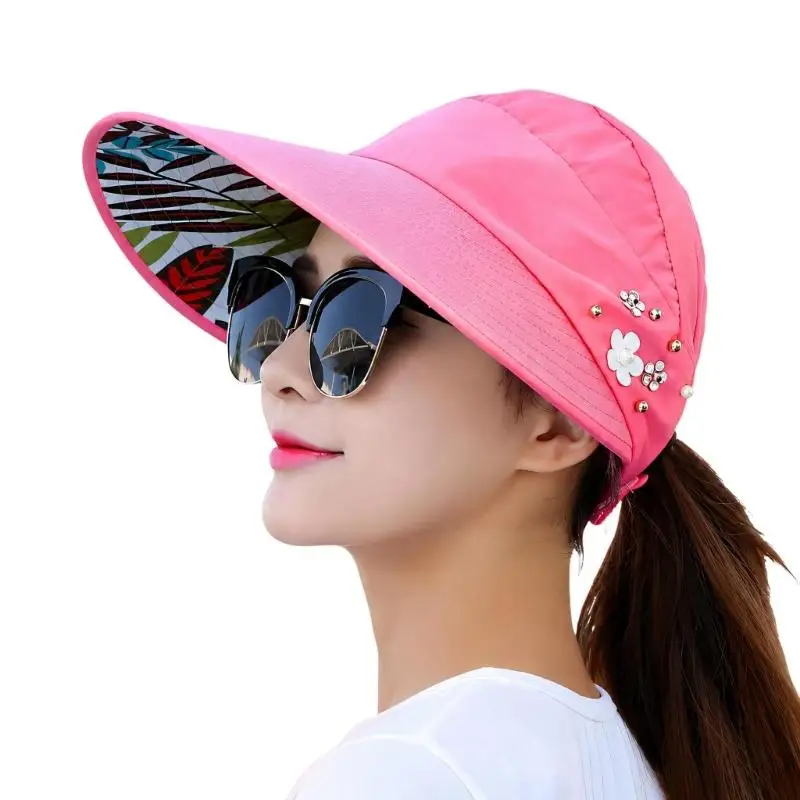 652F Summer Travel Sun Hat with Full Shade Coverage, Open Top Comfort and Adjustable Chin Cord for Beach Walking Outings