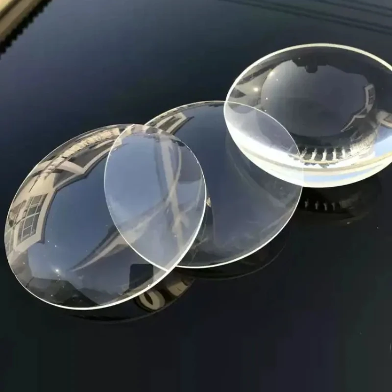 1PCS Diameter 200mm 150mm Large Plano Convex Lens Magnifier Round Glass Lenses 6X 8X for Projector Camera view 6
