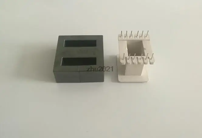 EE65B 12pins 6+6pin MnZn PC40 Transformer Ferrite Core Ferrite Rings Iron Toroid Cores Black for Power Inductor ,1SET