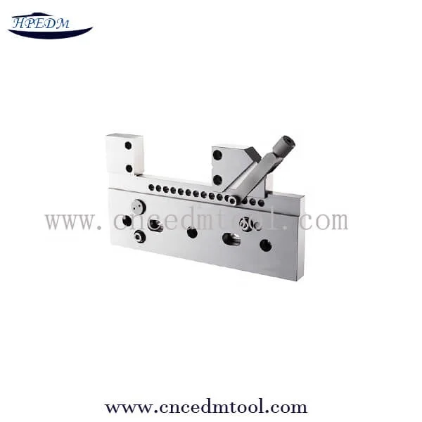 Compatible with Wire Cut EDM System Precision 3 Axis Fine Adjustable Manual Vise for CNC WEDM Machine HE-W06583