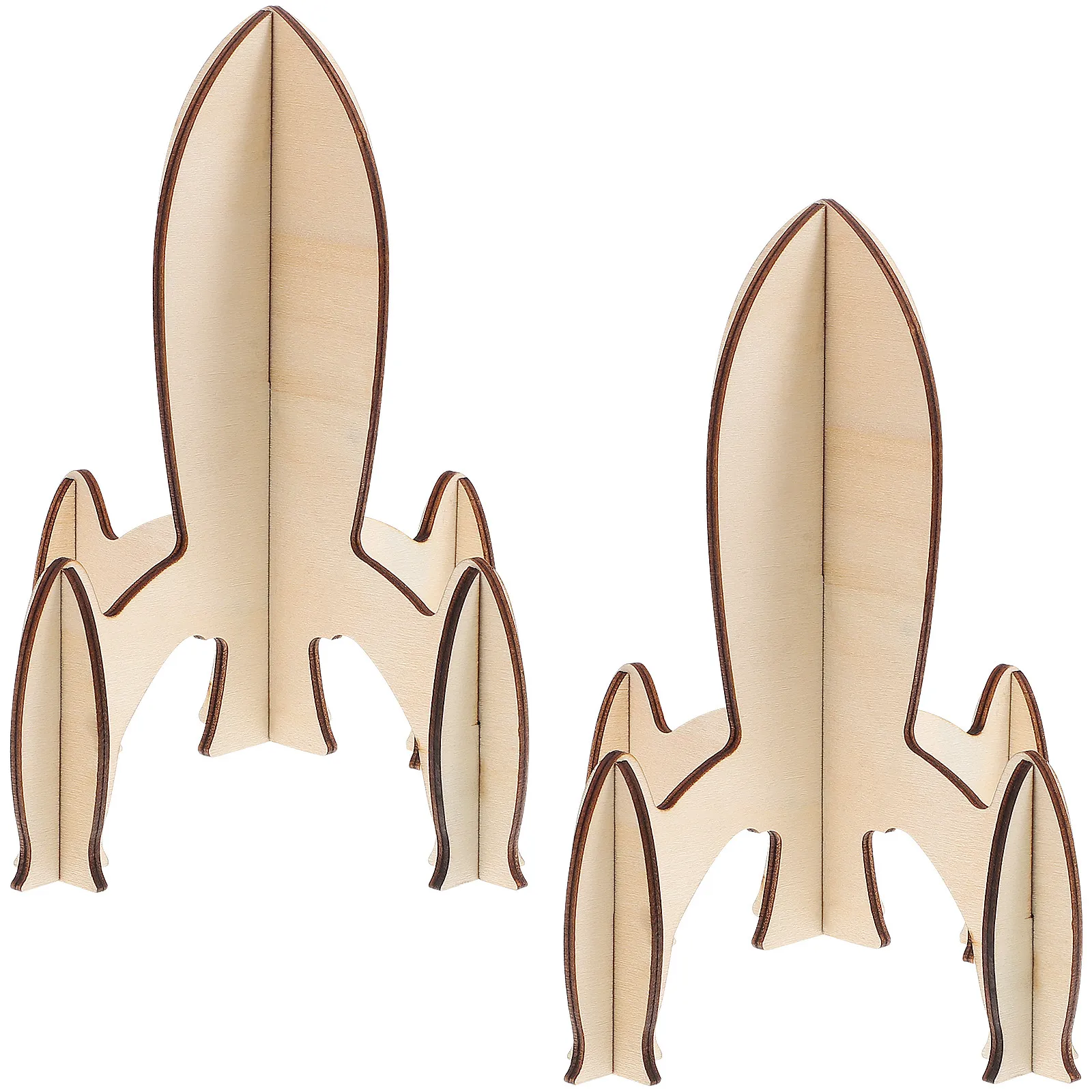 kit-di-assemblaggio-fai-da-te-di-razzi-3d-in-legno-da-dipingere-2-pezzi--stimola-l'osservazione-la-pazienza-e-il-riconoscimento-dei-colori-ideale