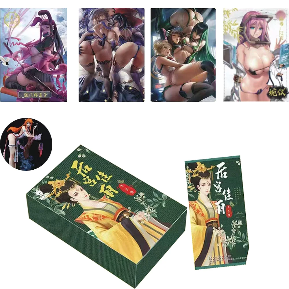 

New Goddess Story Card For Anime Girls Party Swimsuit Bikini Feast Booster Box Doujin Limited Game Collection Card Kids Gifts