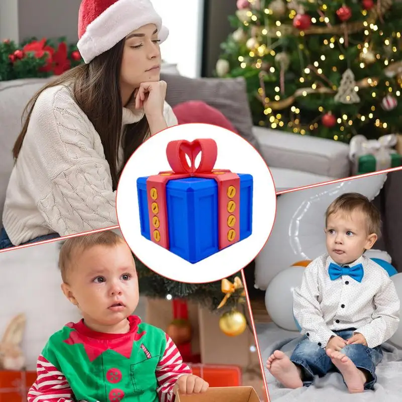 Annoy-ing caixa de presente com parafusos quebra-cabeça caixas de presente brincadeira caixa de parafuso 3d impresso caixa de presente cartão de dinheiro recipiente brinquedo de piada para amigos