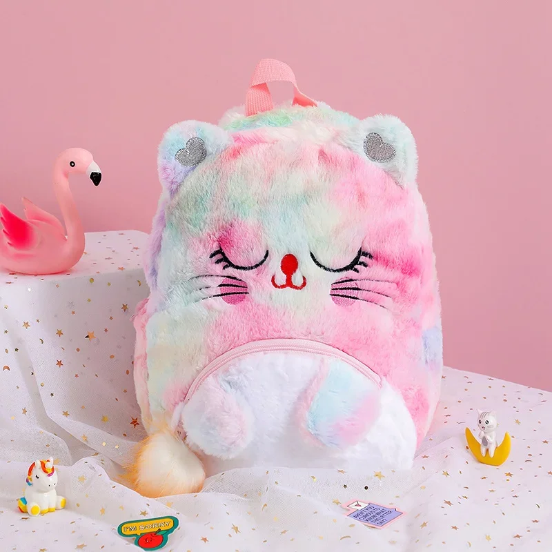 New Cartoon Unicorn Girls' School Backpacks Kawaii Bags Cute Cat Kids School Bags Toddler Children Travel Bag Mochila Escolar