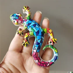Spain Dominican Republic Tourism Memorial Lizard Gecko Fridge Magnet Home Decor Fridge Magnet