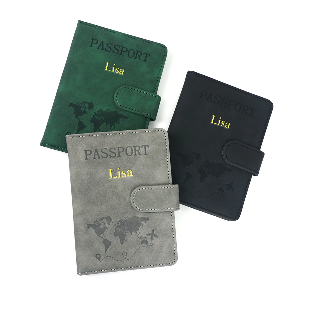 Personalisierte PU-Magnetverschluss RFID Multifunktionale SIM-Karten-Tragetasche für Reisepass, Karte, Ticket-Organizer-Tasche – Detail 7