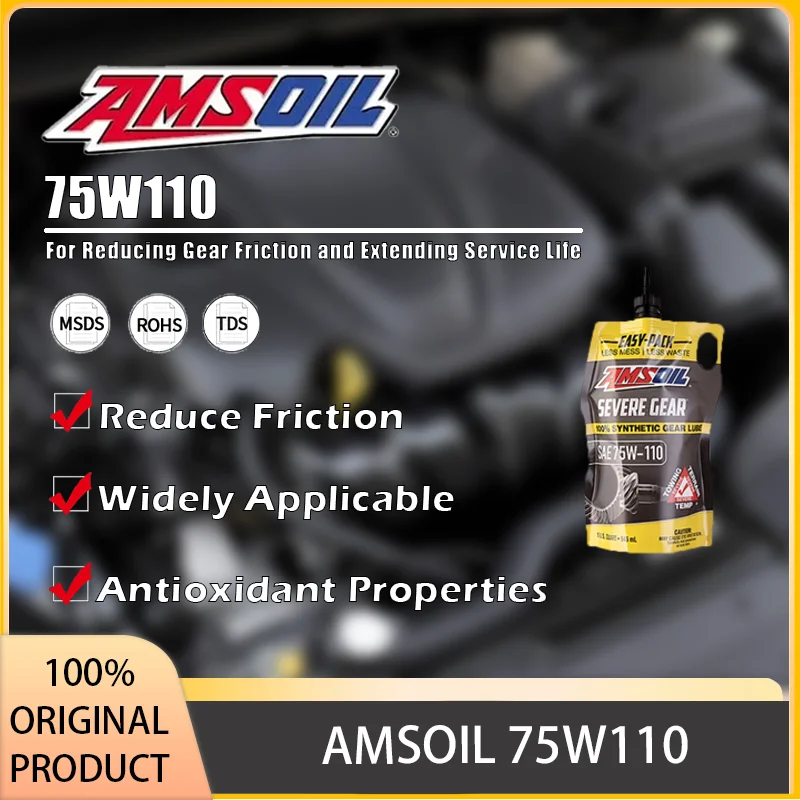 

Синтетическое шестеренное масло AMSOIL 75W110 обеспечивает экстремальную защиту давления. Длительная устойчивость к теплу и оригинальный продукт.