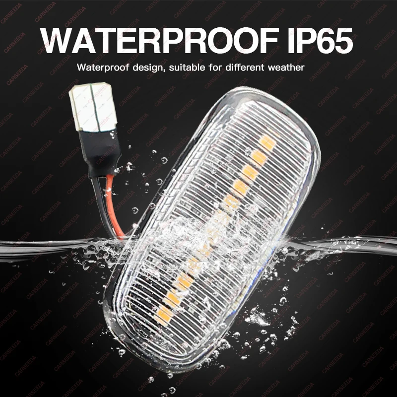 LED الجانب الأمامي ماركر ضوء المؤشر لأودي TT A2 8L A3 S3 B5 A4 S4 RS4 A6 S6 C5 ALLROAD 1997-2006 AD0164142 LED بدوره إشارة