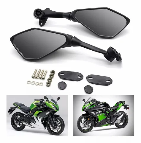 Мотоциклетное зеркало заднего вида для Kawasaki Ninja 250 250SL 300 ZX6R H2R 2013-2016 NINJA 400 650 1000 2017-2020 мотоциклетное зеркало заднего вида