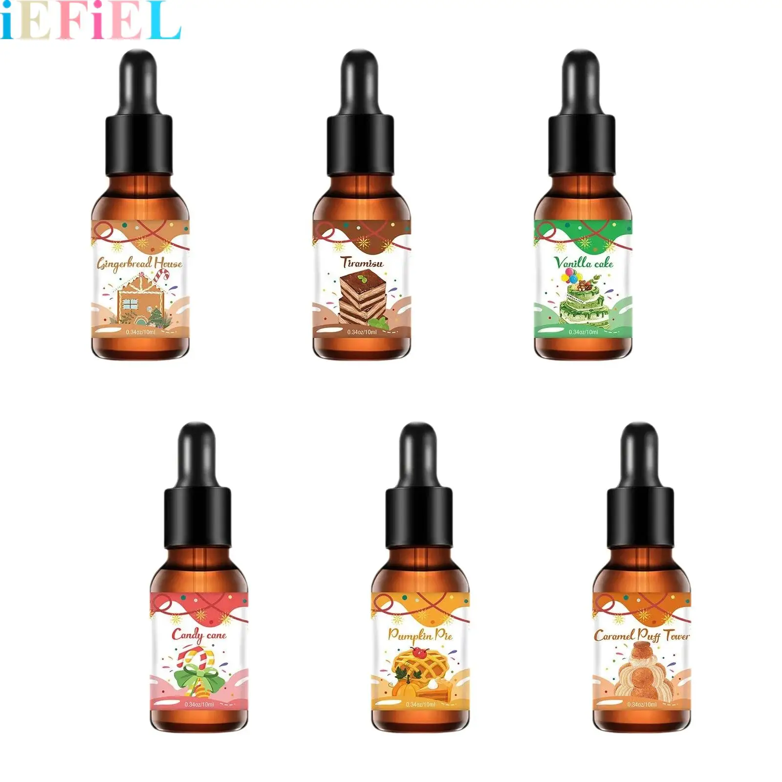 Christmas Fragrance Oil Bakery Essential Oils Set Candle Soap Making Holiday Essential Oil Set
