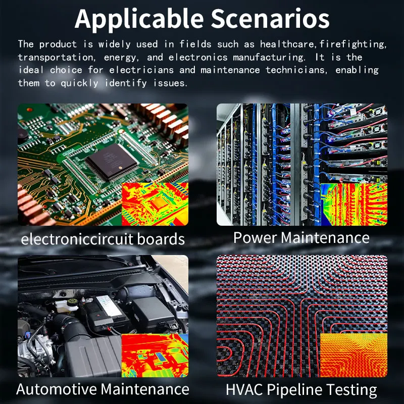 ZOYI ZT-R01 2-in-1 infrared thermal imaging multimeter Industrial power floor heating PCB electrician maintenance - Image 5