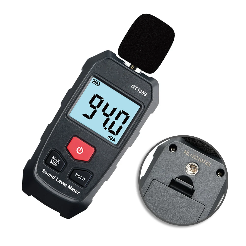 GT1359 Handheld Sound Level Meter for Professional Noise Monitoring in Industrial Meteorological and Daily Use