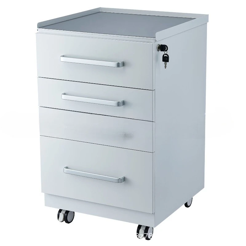 

Dental Cold Rolled Steel Material Tool Cart Oral Mobile Side Cabinet Locker