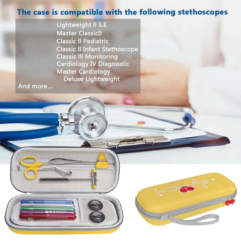 

Stethoscope Hard Carrying Bag for Case for 3M III Stethoscope Drop Shipping