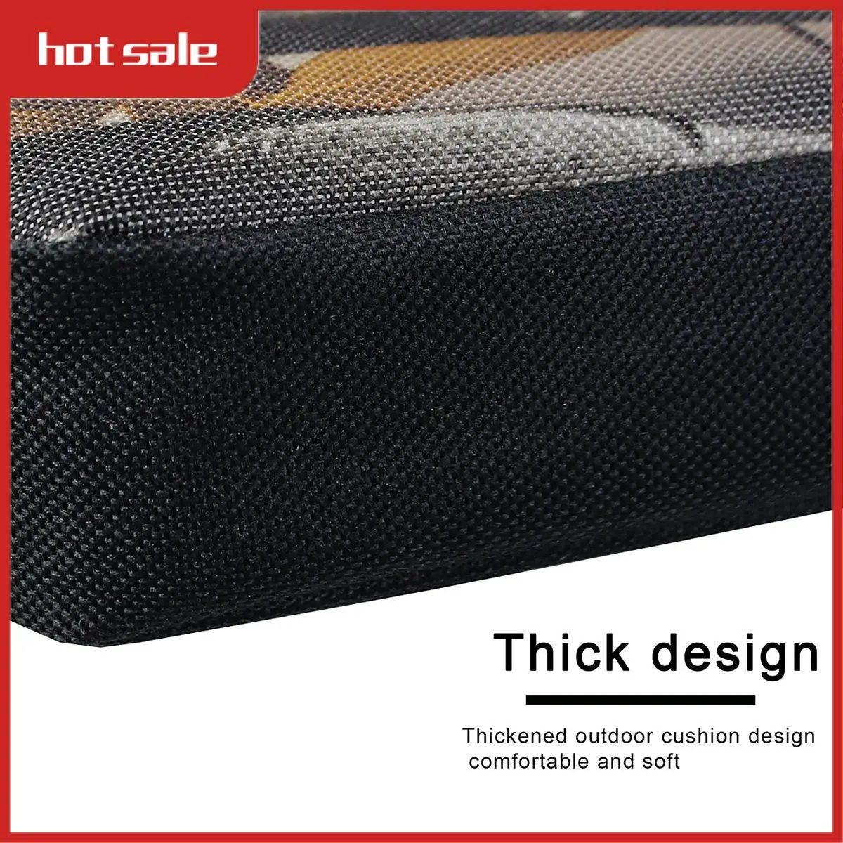 

AC22-Folding Cushion Back Support Waterproof Chair Stadium Seat For Picnic Outdoor Camping Portable Chair Folding Cushion