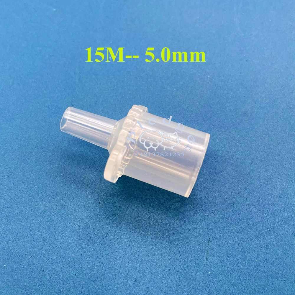 Beatmungsgerät, Anästhesiemaschine, Intubation, ET-Sonde, Tracheostomie-Schlauch, Verbindungsstück, Gehäuseadapter, Kunststoff-Ersatzteil, 10 Stück – Detail 8