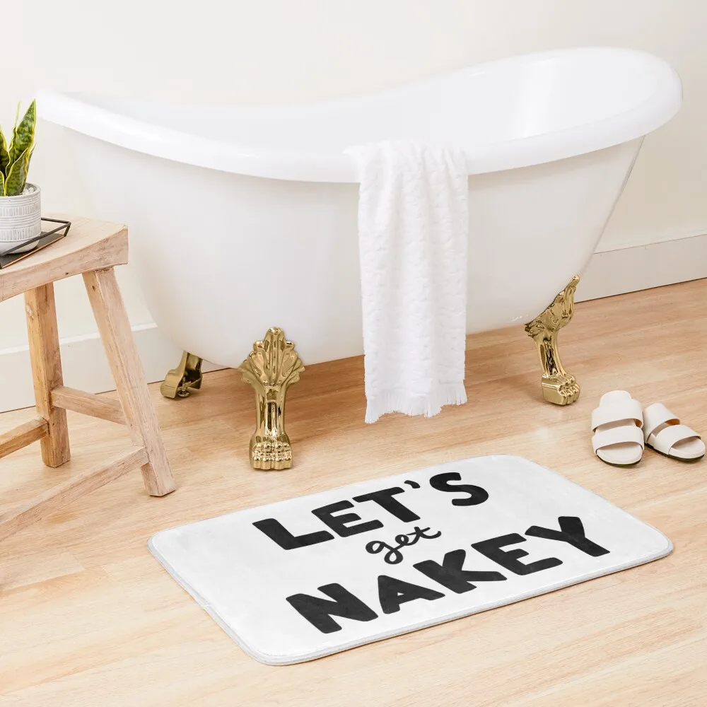 

Let's Get Nakey Bath Mat Non-Slip Pad Floors For Bathroom Bath Accessories Bathroom Rugs Mats In The Bathroom Mat