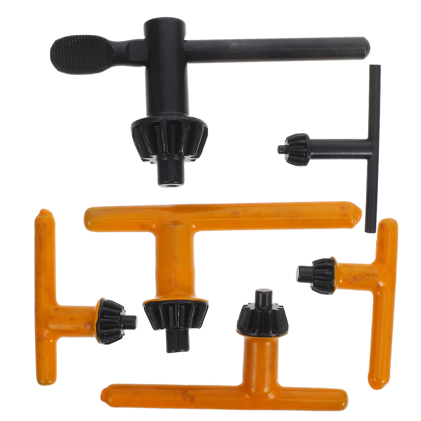 Chave de mandril de broca, 6 peças, substituição, acessórios de prensa manual, fixação elétrica 4mm 6mm 10mm 13mm 16mm 20mm ajustável e resistente