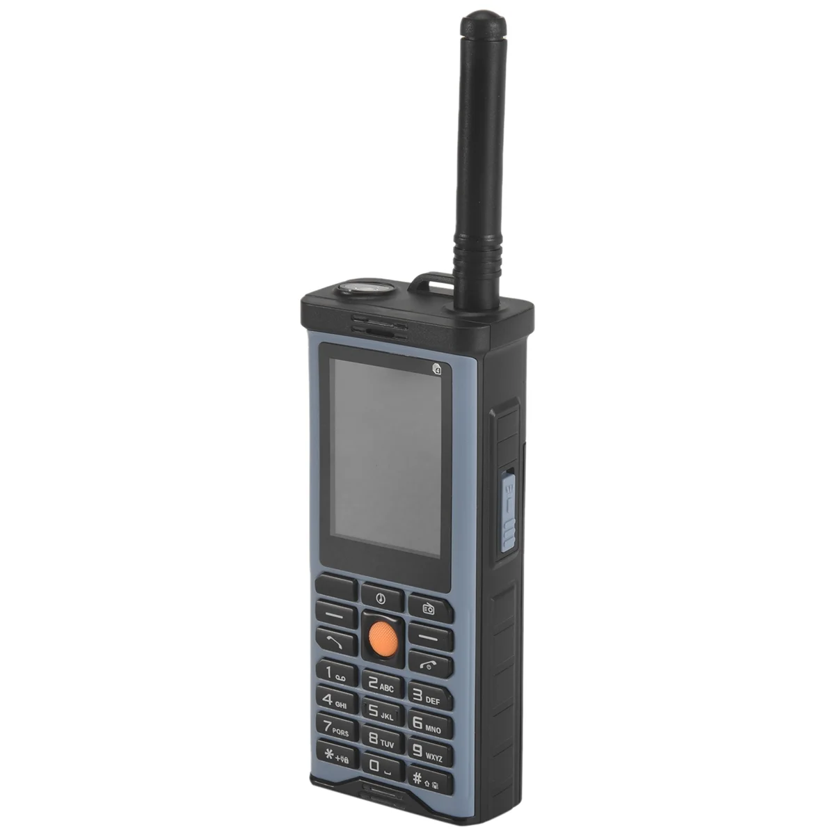 

A68Z Rugged Outdoor Mobile Phone Big Power Long Standby Antenna Good Signal Four Sim Cards 3D Box Speaker Ebook -Light Blue