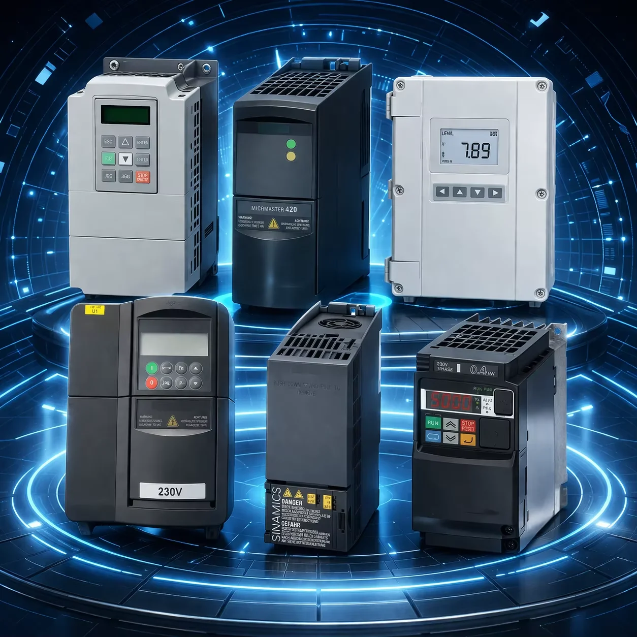 New Original PLC PAC Programming I/O 1 Link HMI Communication Control Module Micromaster Frequency Converter Inverter Industrial