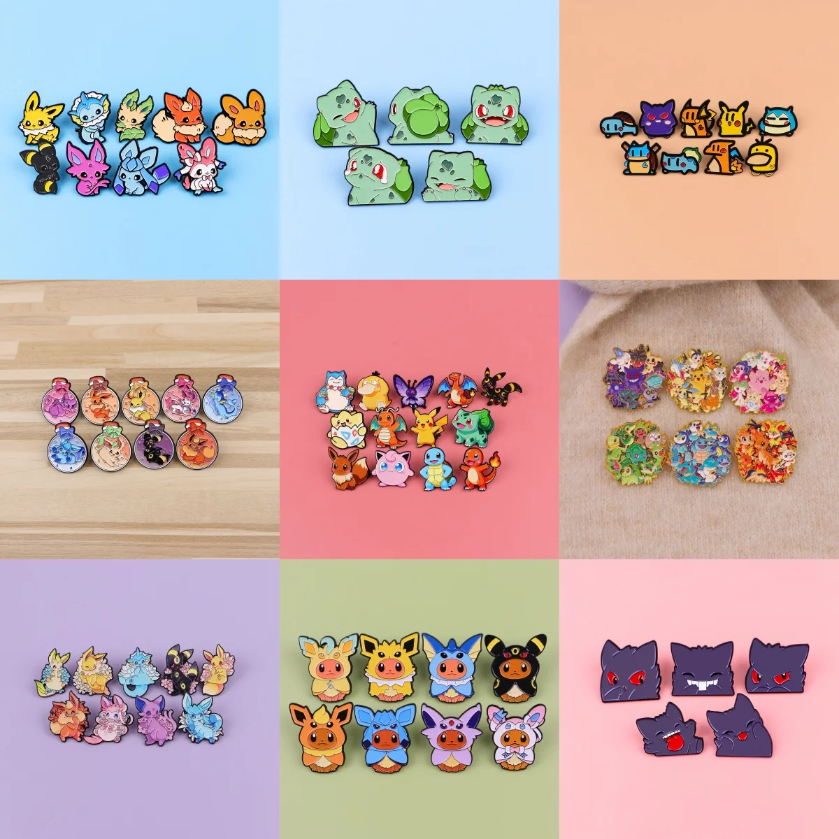 4-13 teile/satz Cartoon Emaille Pin Niedlichen Tier Brosche Set Anstecknadeln Abzeichen auf Rucksack Kleidung Zubehör Mode Schmuck geschenke