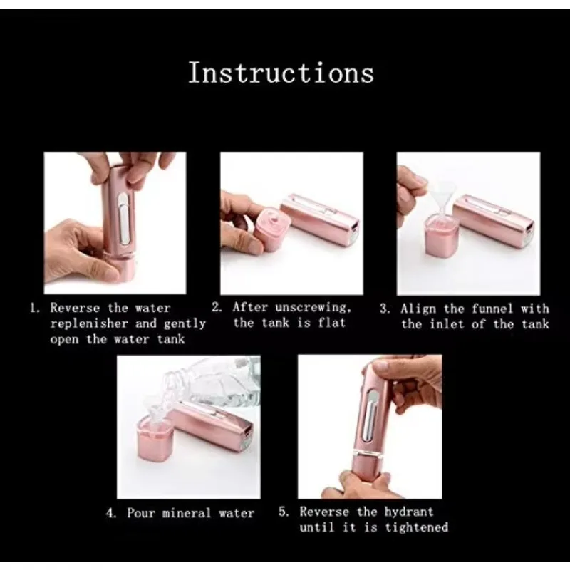 เครื่องพ่นไอน้ำนาโนสำหรับผิวหน้าแบบมืออาชีพ รุ่นขายดีที่สุด เครื่องพ่นไอน้ำนาโนสำหรับขนตา เครื่องพ่นไอน้ำสำหรับสปาผิวหน้า