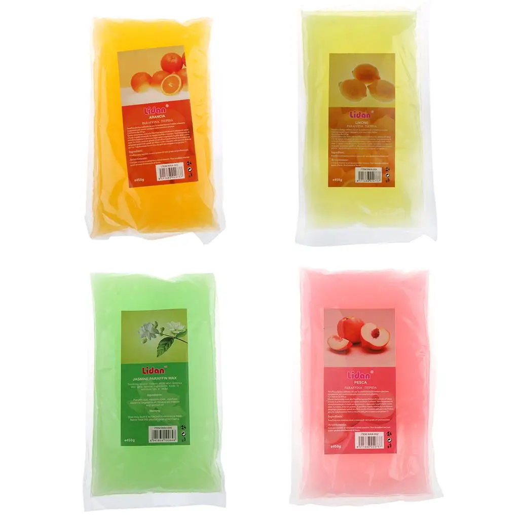 Paraffin Wax Refill Bath for Moisturizing Skin, / Lemon / Jasmine / Peach