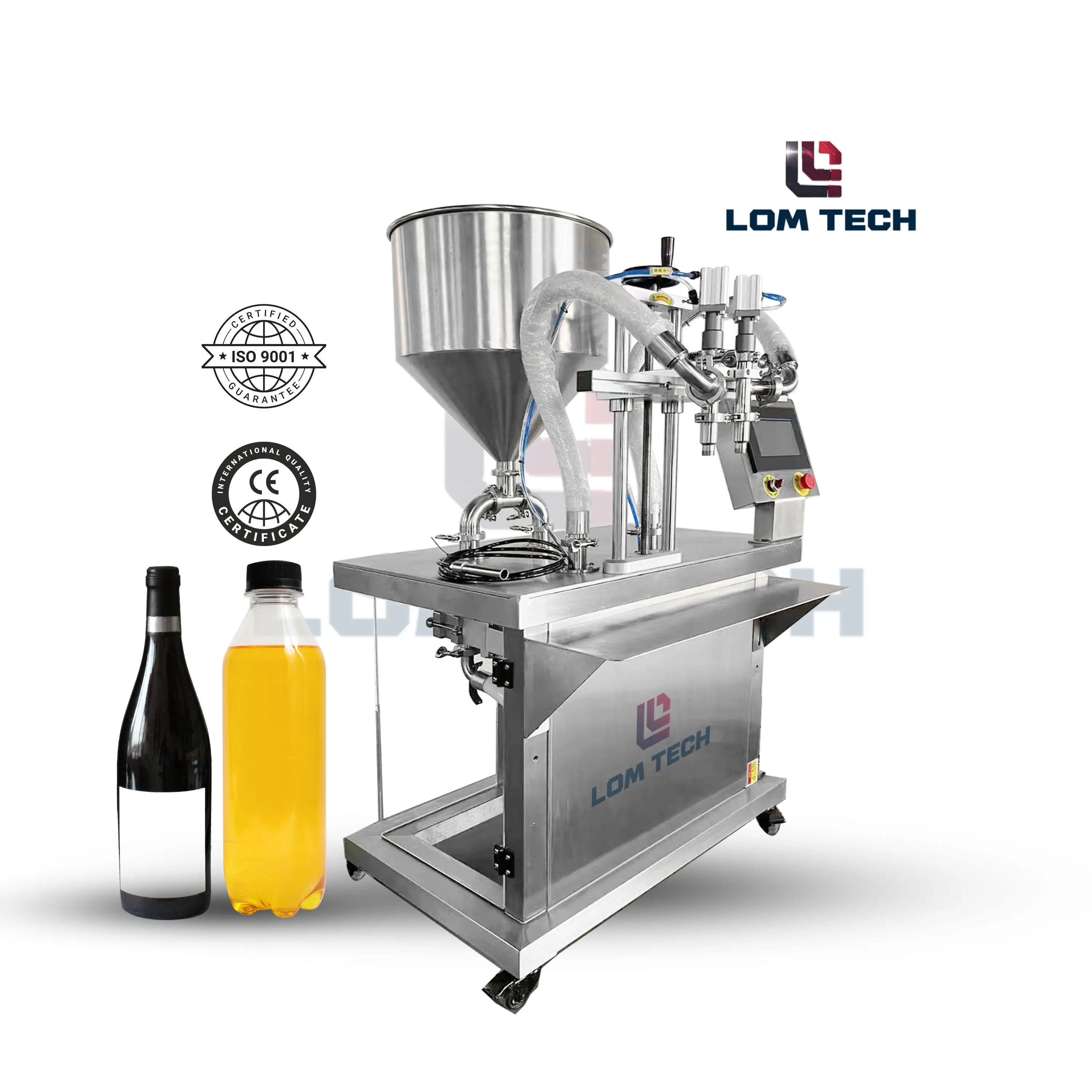 

No-Limit Semi-Automatic Filling Machine for Liquids and Viscous Products | Dual-Function Industrial Paste Filler