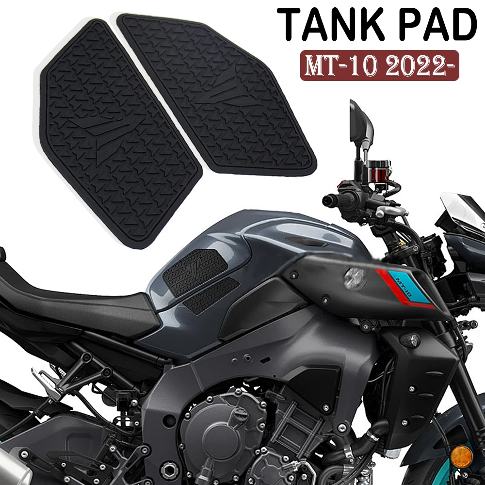 Motorcycle Parts Tank Traction Pad Anti Slip Sticker Tank pads Gas Knee Grip Protector Tank Pad For Yamaha MT10 MT-10 MT 10 2022