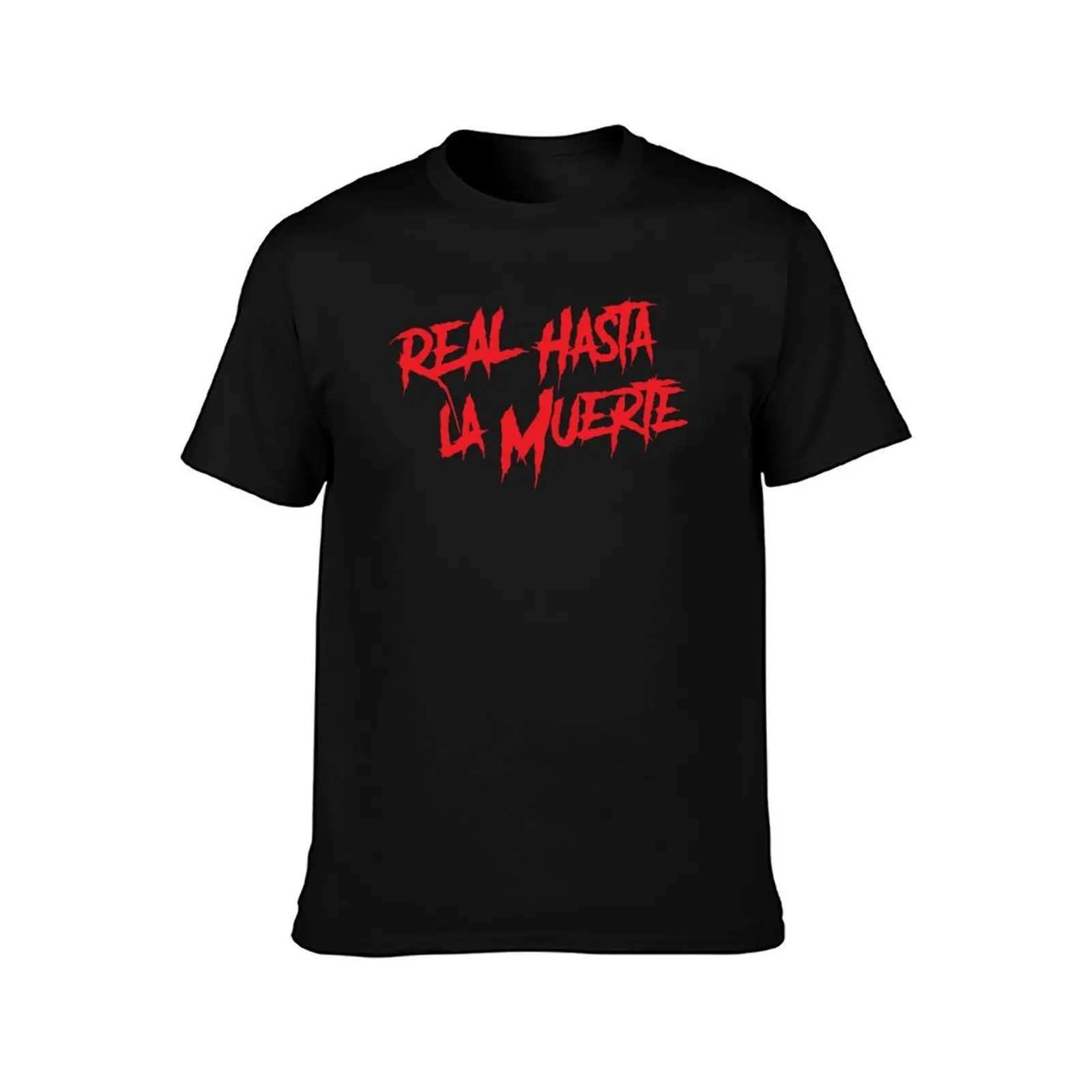 Real Hasta La Muerte Anuel Trap Reggaeton T-Shirt Festival Short Sleeve T-Shirt