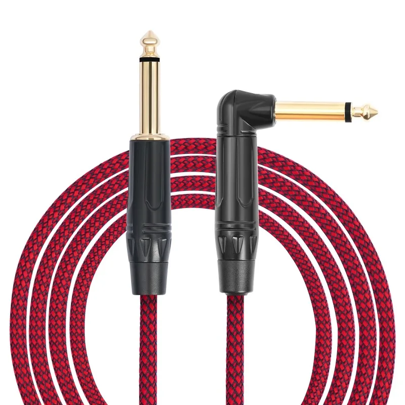 

3M 97QB Professional Grade Instrument Cable, 300cm Straight Head To 6.35mm Cord for Guitar To Amplifiers Connection