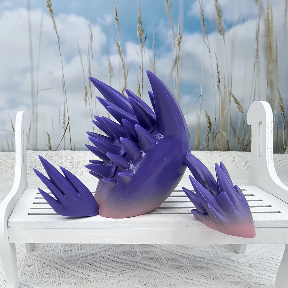 Takara tomy pokemon roxo haunter ghost 4.5 "figura, pokémon legends escarlate violeta apresenta modelo decoração anime monstro animal de estimação