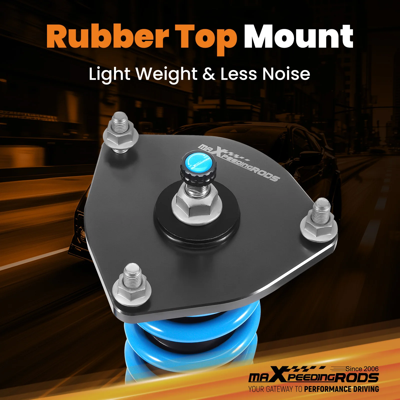 Kit de suspensão amortecedor ajustável de 24 vias Coilovers para Kia Sportage 2017-2022