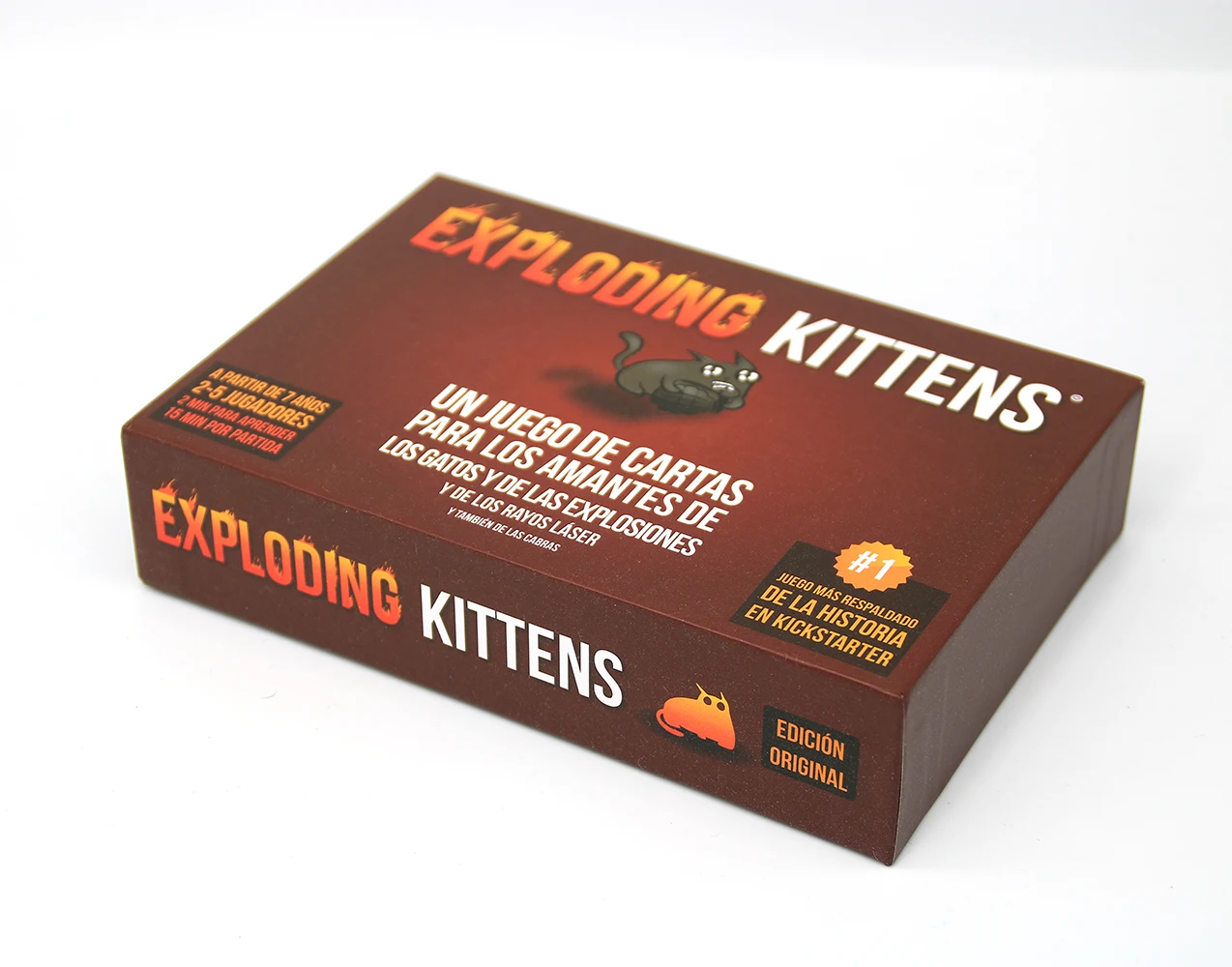 Exploding Kittens español Juego de cartas de gatitos explotantes, juegos de fiesta fáciles y amigables con la familia, juegos de cartas para