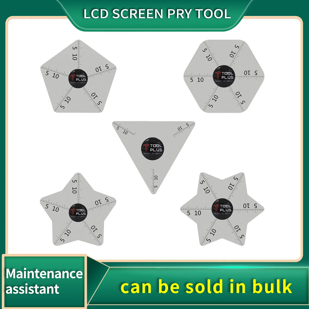 

QIANLI Sseparation LCD Screen Card Back cover of Glass Pry Edge Angle of Stainless Steel Universal Dismantling Sheet Metal