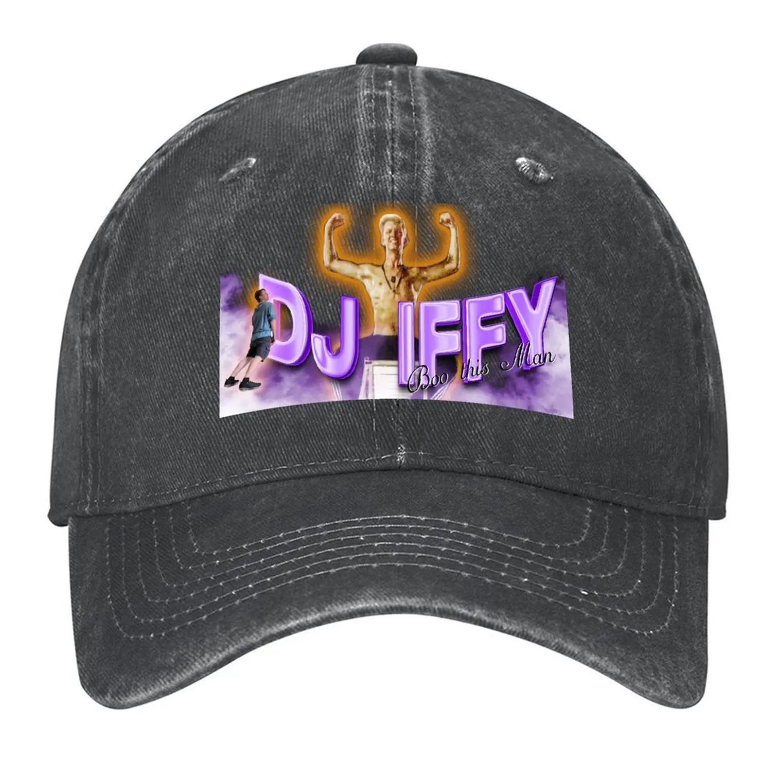 

DJ Iffy Baseball Cap Icon Male hat Mountaineering Gentleman Hat Women's Beach Men's