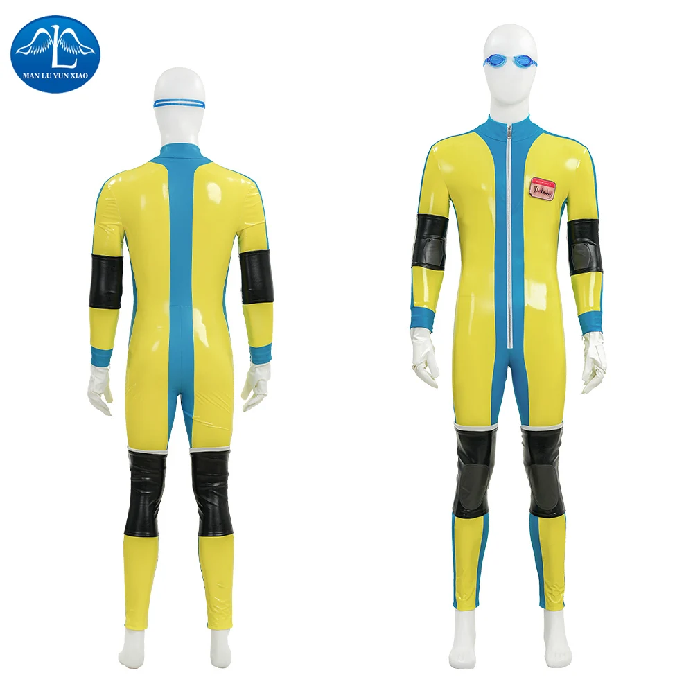 

Waterboy Cosplay Costume Men Fantasy Jumpsuit Movie Dispatched Roleplay Bodysuit Clothing Halloween Carnival Party Suit