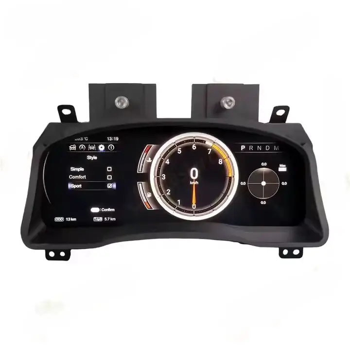 

12.3'' Digital Virtual Cockpit Instrument Gauge Cluster For Land Cruiser Prado 150 2004-2009 Dashboard Speedometer Screen